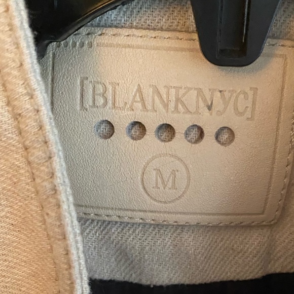 Blank NYC tan and black moto jacket - Picture 3 of 3